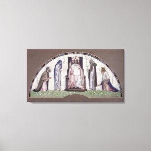 Lienzo Cristo Enthroned