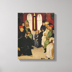 Lienzo Cristo entre los Médicas (petróleo en el panel)