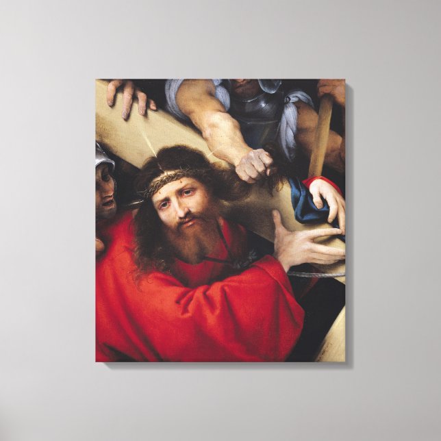 Lienzo Cristo llevando la cruz, 1526 (Anverso)