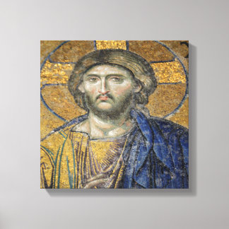 Lienzo Cristo Pantocrador Mosiac Icónico Religioso Romano