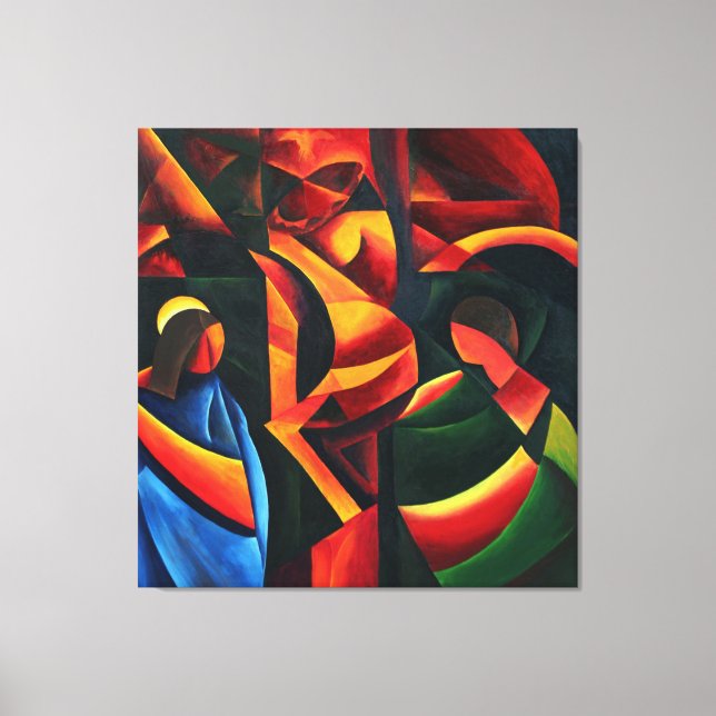 Lienzo Cristo - Último respiro 2008 (Anverso)