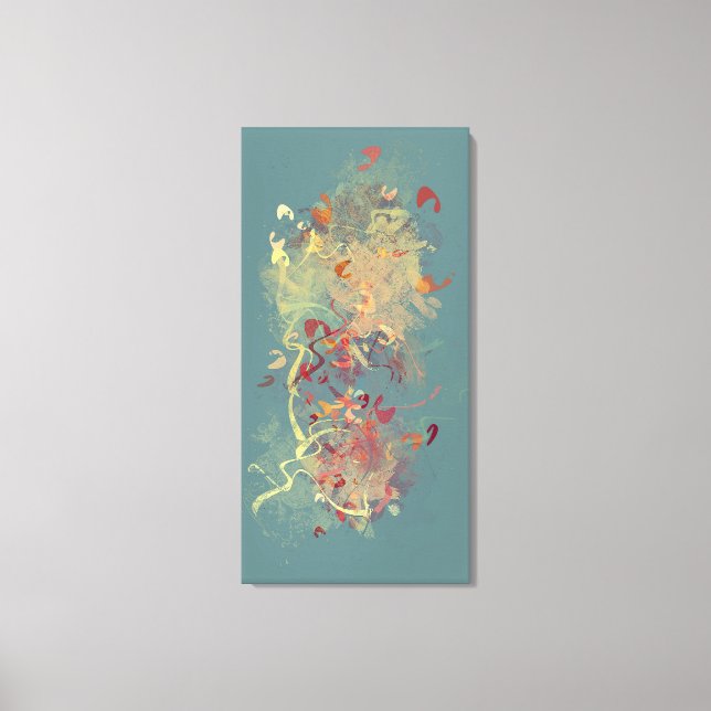 Lienzo Critters alados (Anverso)