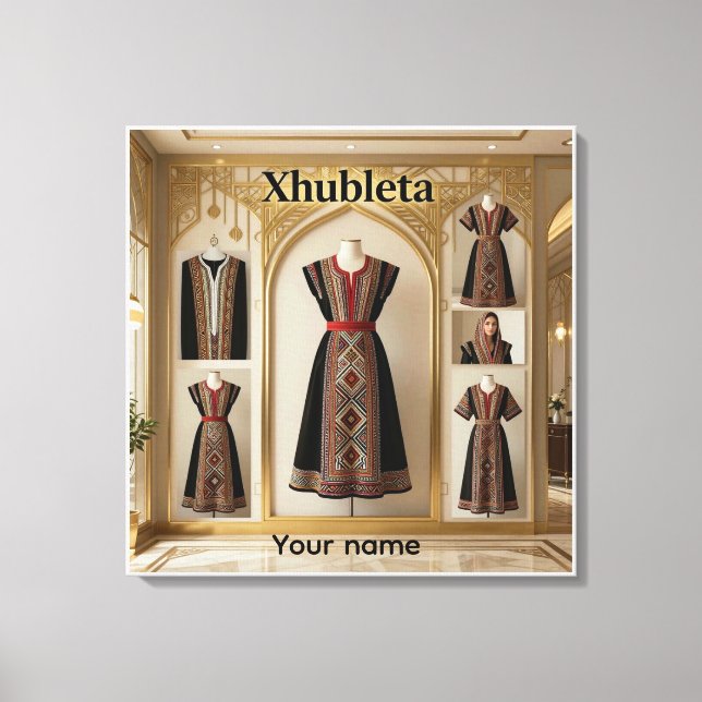 Lienzo Crónicas de Xhubleta: Edición de Estilo Global (Anverso)