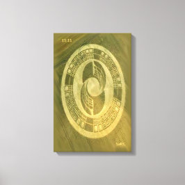 LIENZO CROP CIRCLE CANVAS DMT SPIRITUAL GRAFFITI