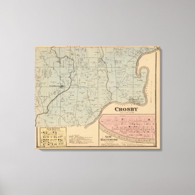 Lienzo Crosby, Ohio (Anverso)