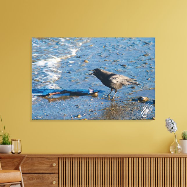 Lienzo Crow en la Bahía de Mutiny (Insitu (Sala de estar))