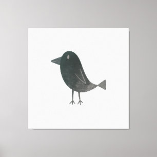 Lienzo Crow gracioso