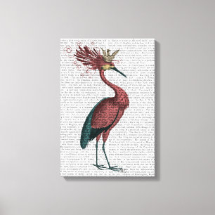 Lienzo Crown Marsala Heron