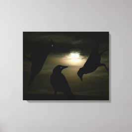 Lienzo "Crows by Moonlight" de DJONeill