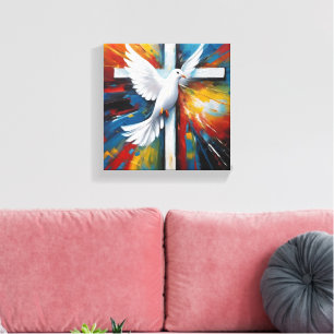 Lienzo Cruce-lienzo (brillante)