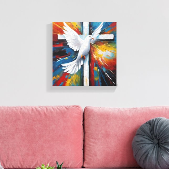 Lienzo Cruce-lienzo (brillante) (Insitu (Sala de estar))