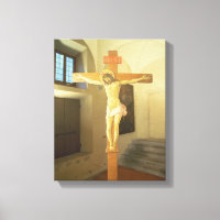 Crucifijo (temperatura sobre la madera)