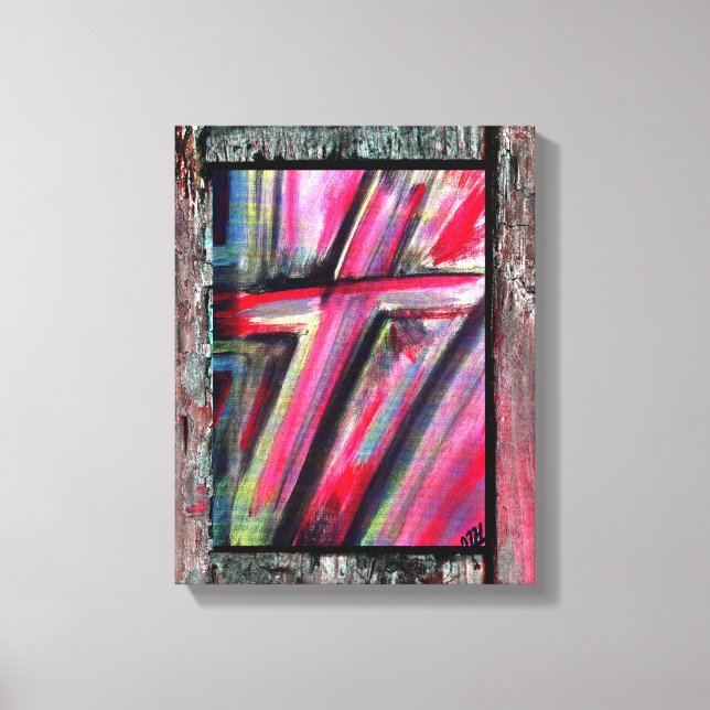 Lienzo Cruz curativa (Anverso)