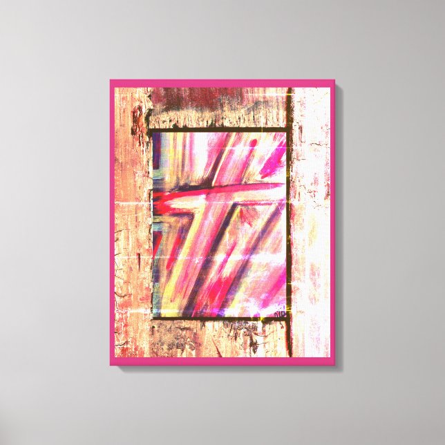 Lienzo Cruz curativa (Anverso)