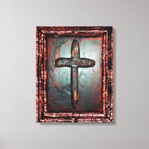 Lienzo Cruz de sangre