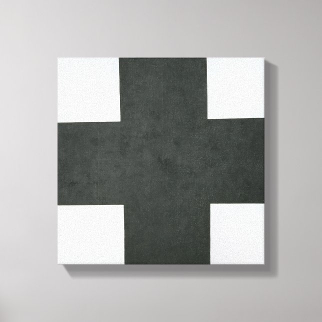 Lienzo Cruz negra, c.1923 (Anverso)