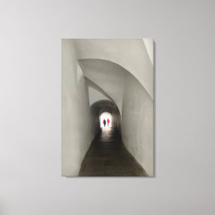 Lienzo Cruzando el túnel