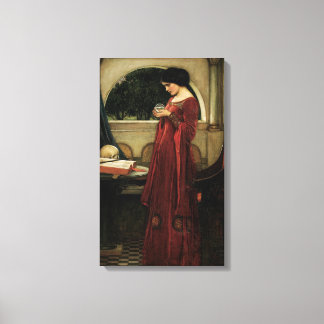 Lienzo Crystal Ball por John William Waterhouse