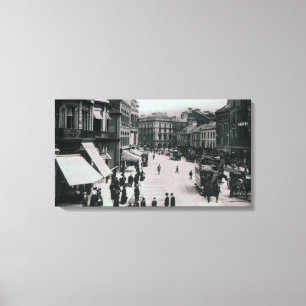 Lienzo Cuadrado del castillo, Belfast, c.1902