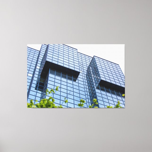 Lienzo Cuadrícula al cielo (Anverso)