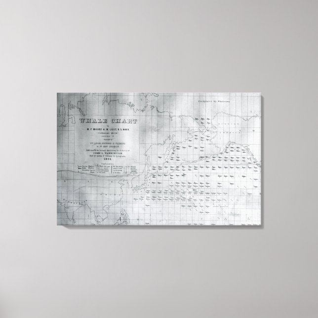 Lienzo Cuadro de ballenas del Pacífico septentrional, 185 (Anverso)