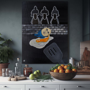 Lienzo Cuadro Roto Luego Frito por Alfred Fox