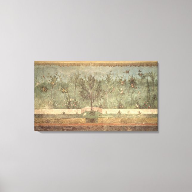 Lienzo Cuadros de jardín de la Villa de Livia (Anverso)