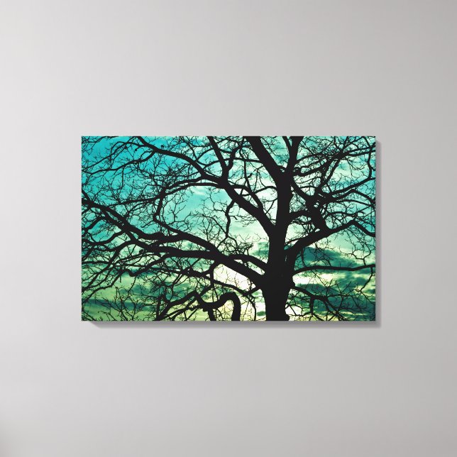 Lienzo ¿Cuán celoso será la luna? (Anverso)