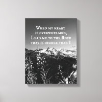 Cuando mi corazón está abrumado por el versículo d