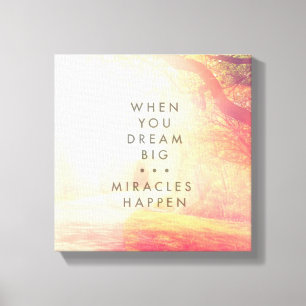 Lienzo Cuando sueñas