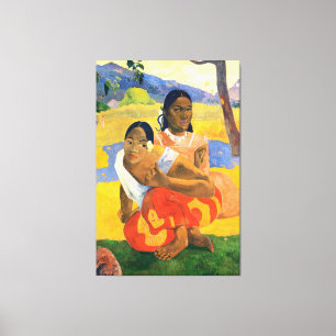 Lienzo ¿Cuándo te casarás? Paul Gauguin