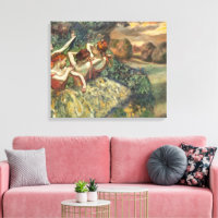 Cuatro Bailarinas de Ballet de Edgar Degas Vintage