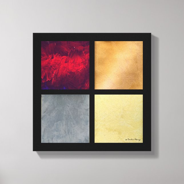 Lienzo Cuatro plazas 001 (Anverso)