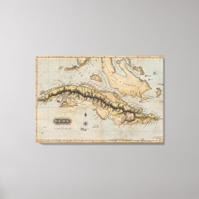 Lienzo Cuba (Anverso)