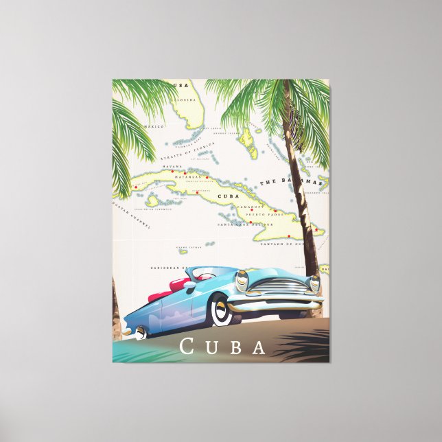 Lienzo Cuba (Anverso)