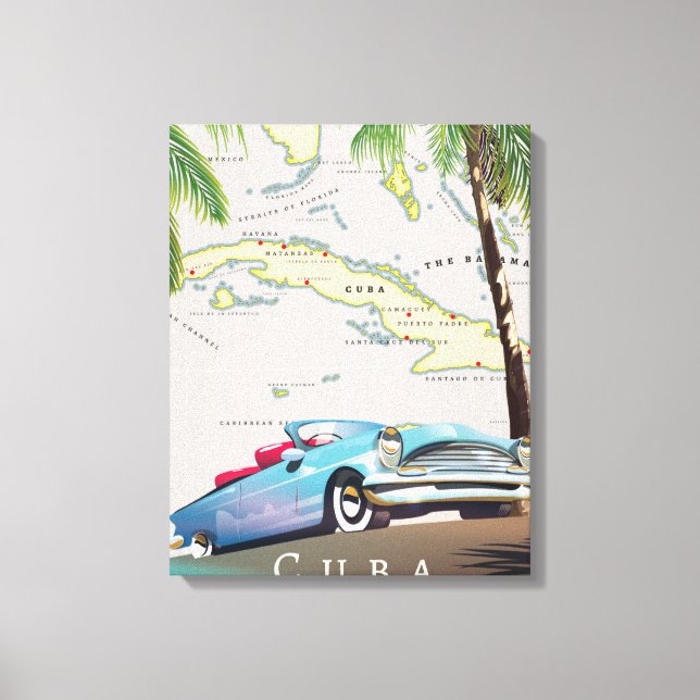 Lienzo Cuba (Anverso)