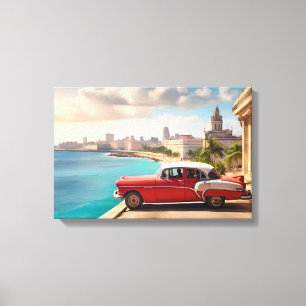Lienzo Cuba de La Habana