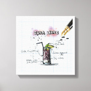 Lienzo Cuba Libre