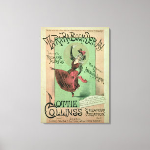 Lienzo Cubierta de la música para TA-Ra-Ra-Auge-Der-Ay,