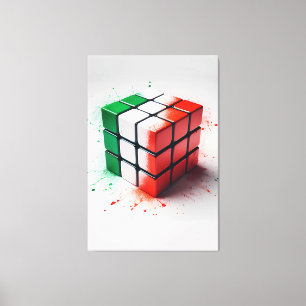 Lienzo Cubo italiano
