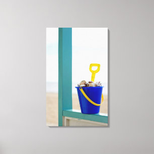 Lienzo Cubo Lleno De Aguas Marinas