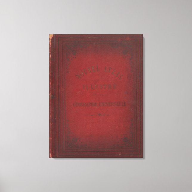 Lienzo Cubre el Atlas Nouvel (Anverso)