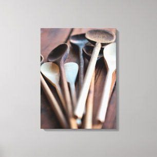 Lienzo Cucharas de cocina