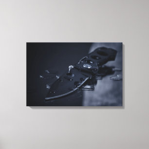Lienzo Cuchillo negro