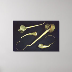 Lienzo Cucuruchos acústicos de los instrumentos