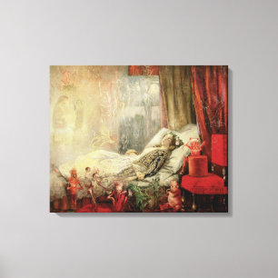 Lienzo Cuento de Hadas Antiguo, Material del que Están He