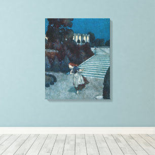 Lienzo Cuento de Hadas Vintage, Cenicienta por Edmund Dul