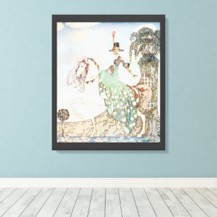 Lienzo Cuento de Hadas Vintage, Princesa Minette, Kay Nie