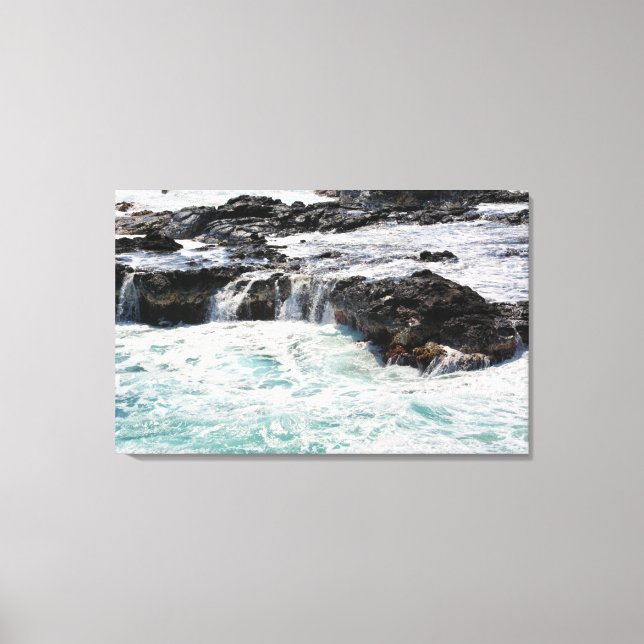 Lienzo Cuerno de deletreo en Kauai, Hawái (Anverso)