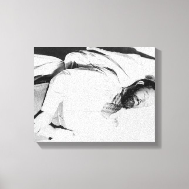 Lienzo Cuerpo muerto de Jesse James Fotografía (Anverso)